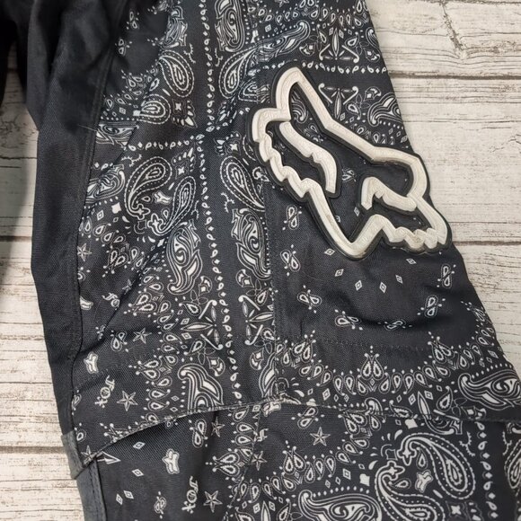 Fox Racing Switch Paisley Print Motocross Pants Women Size 7/8 - Picture 10 of 10